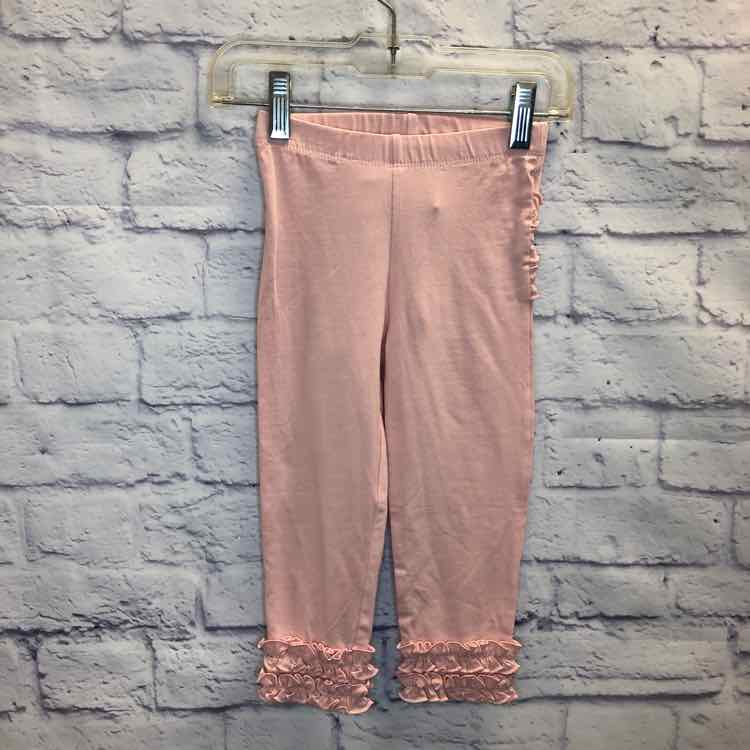 Ruffle Butts Pink Size 2T Girls Leggings