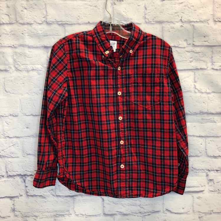 Gap Red Size 8 Boy Polo or Button Down