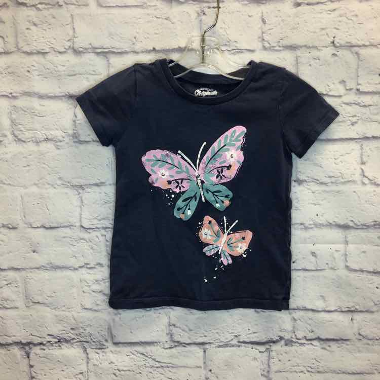 Oshkosh Blue Size 5 Girls Short Sleeve Shirt