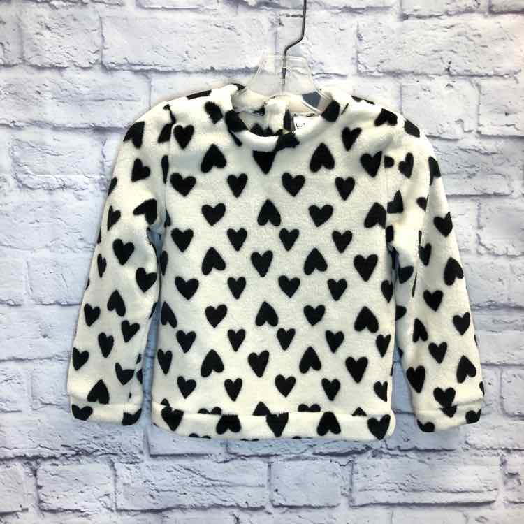 Nicole Miller Hearts Size 5 Girls Sweatshirt/Hoodie