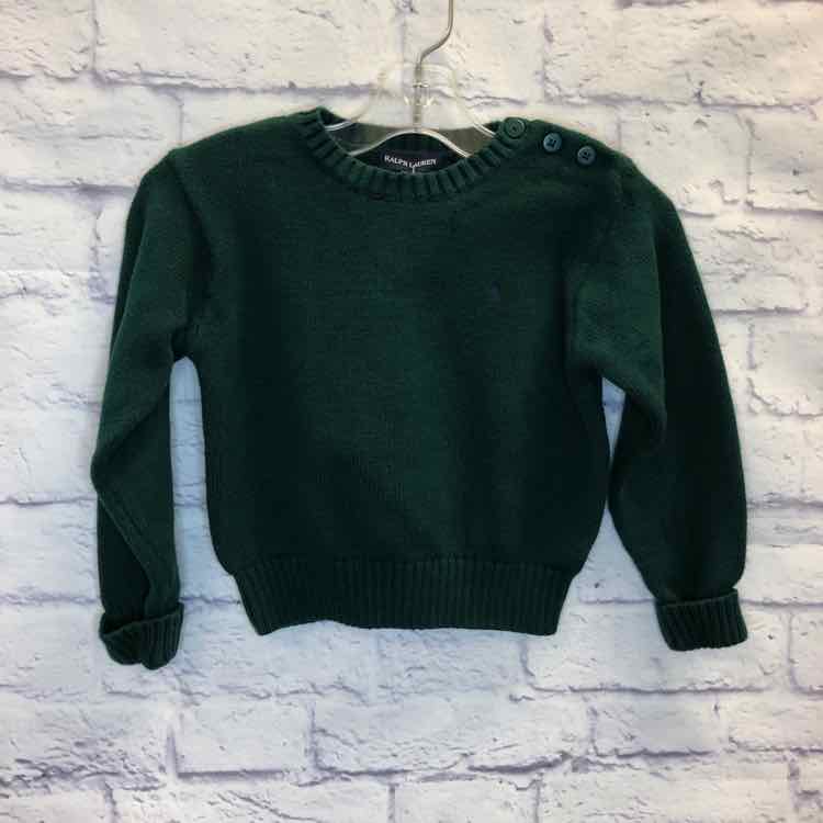 Ralph Lauren Green Size 4T Boys Sweater