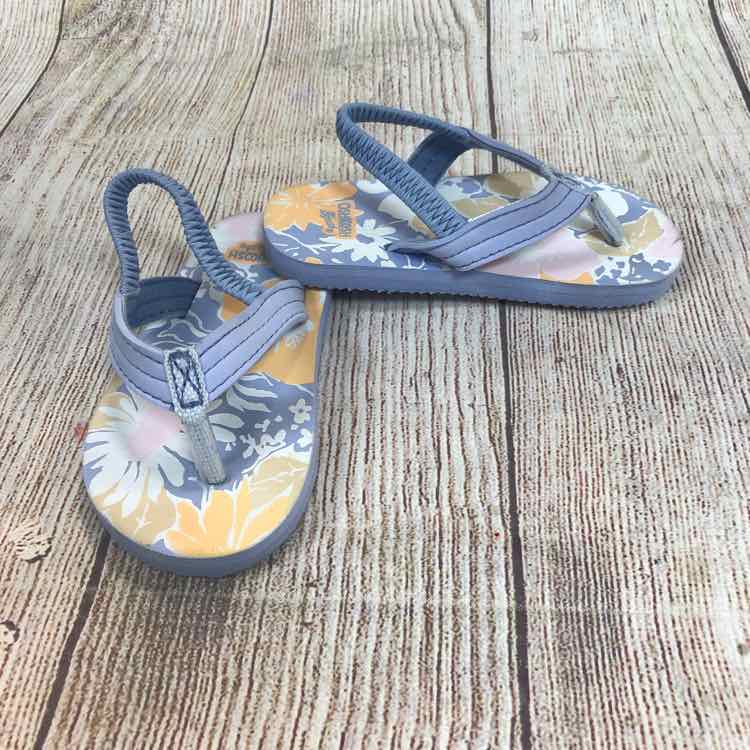 Oshkosh Blue Size 5 Girls Flip Flops