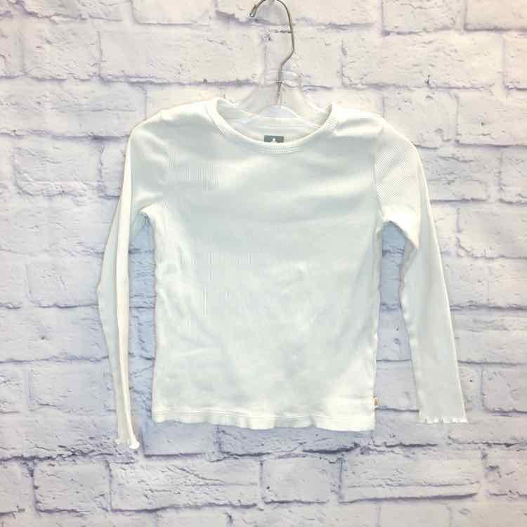 Gap White Size 5 Girls Long Sleeve Shirt