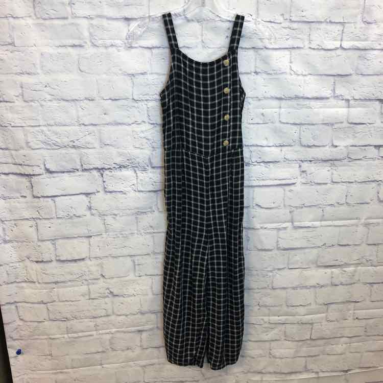 Abercrombie Black & White Size 12 Girls Jumpsuit
