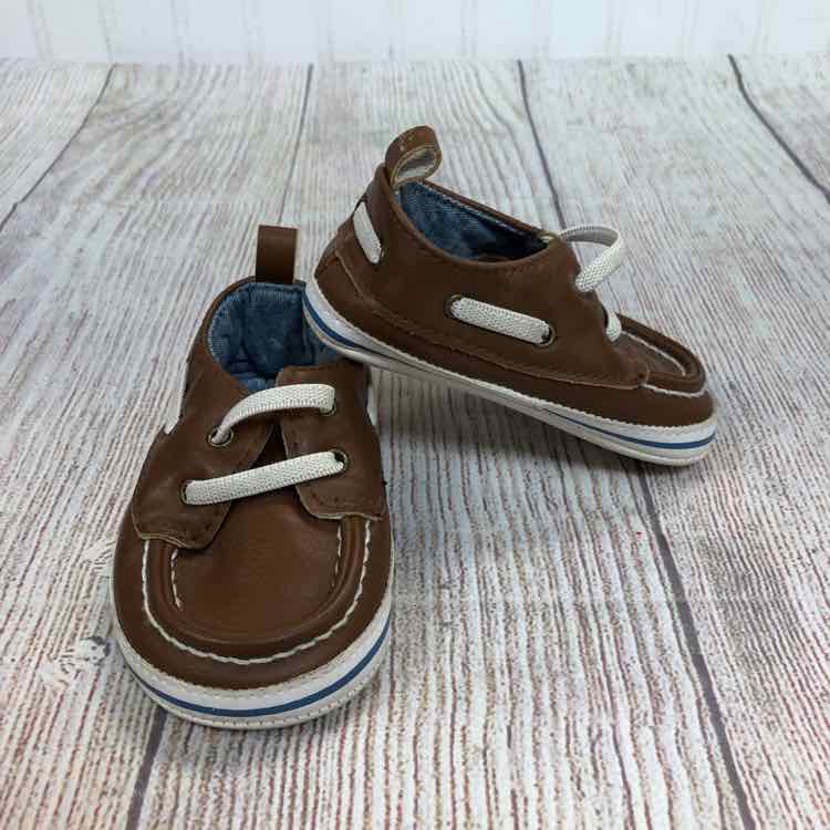 Carters Brown Size 3-6 Months Boys Casual Shoes