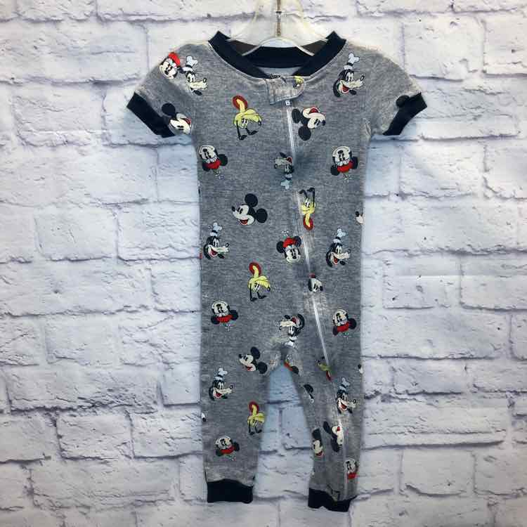 Mickey Gray Size 18 Months Boys Sleeper