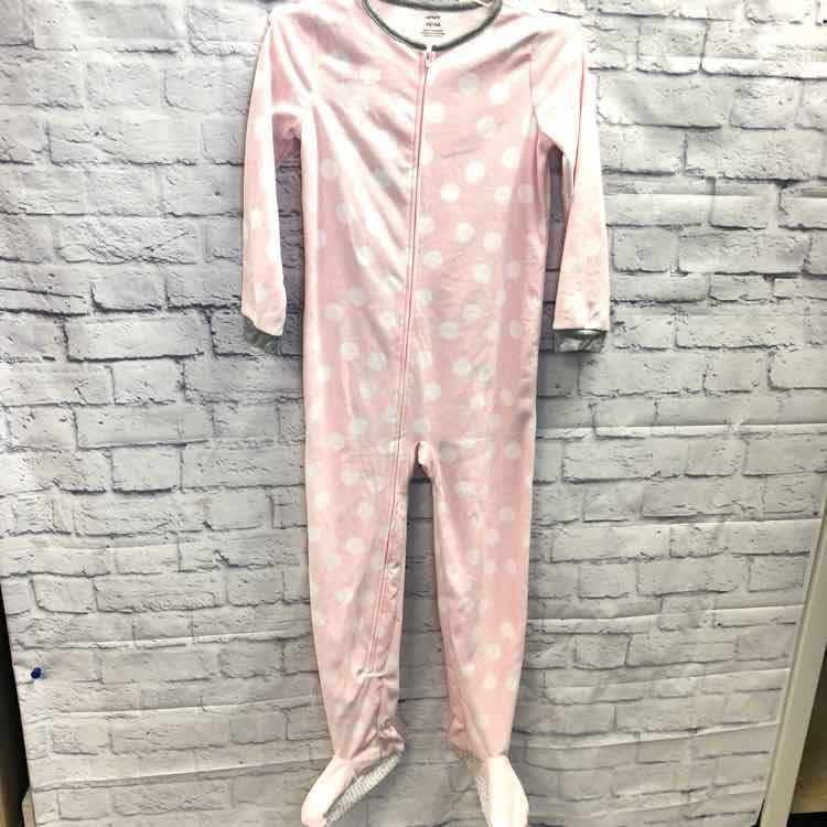 Carters Pink Size 10 Fleece Girls One Piece