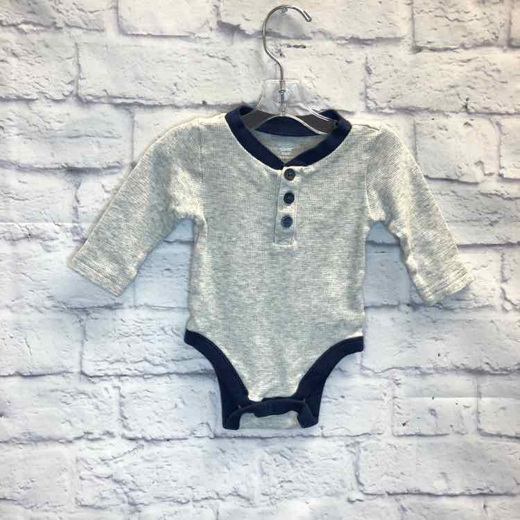 Old Navy Gray Size 3-6 Months Boys Bodysuit
