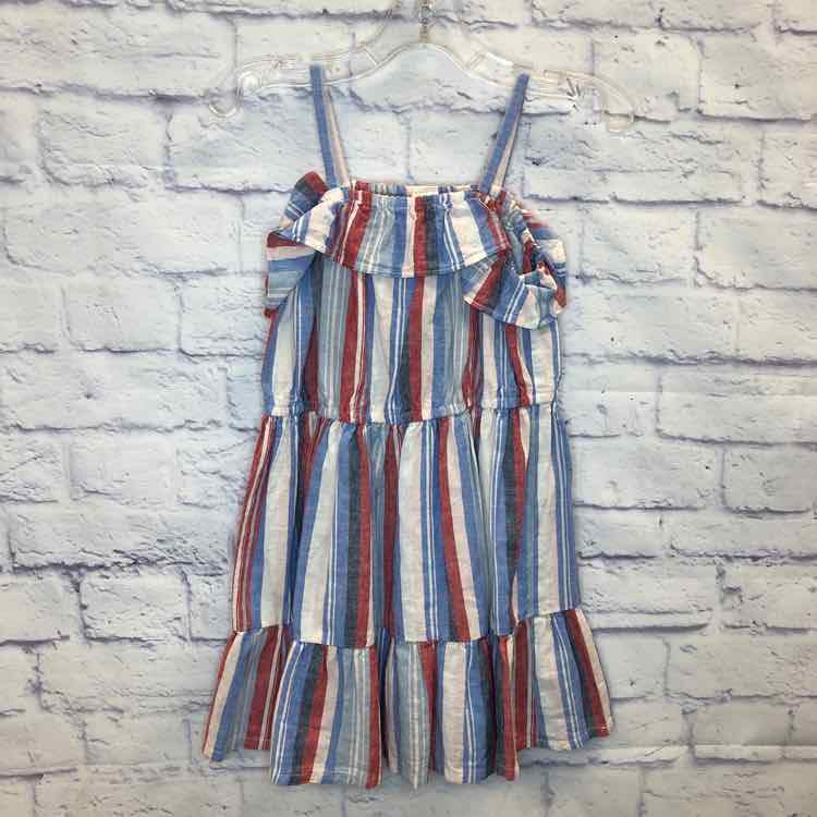 Oshkosh Stripe Size 6 Girls Dress