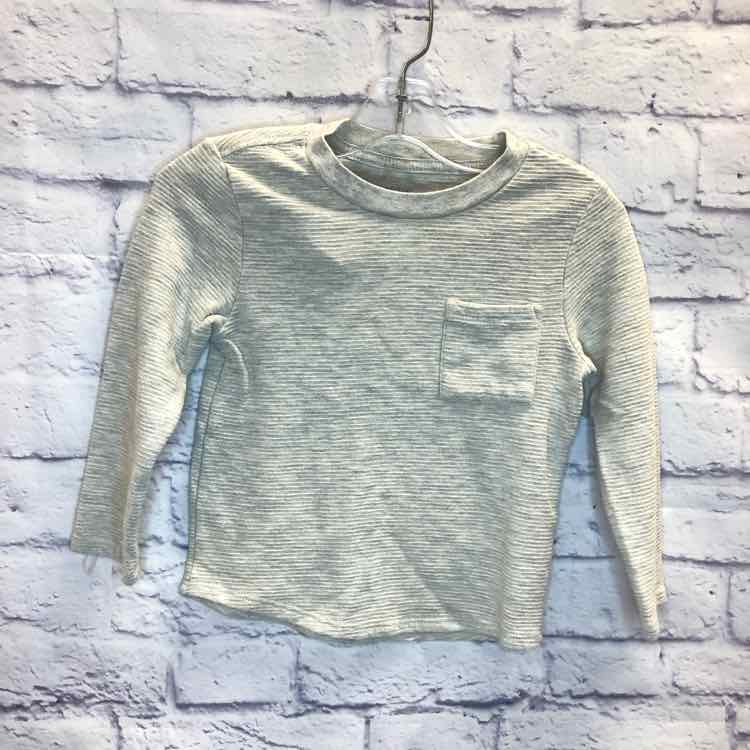 Cat & Jack Gray Size 4T Boys Long Sleeve Shirt