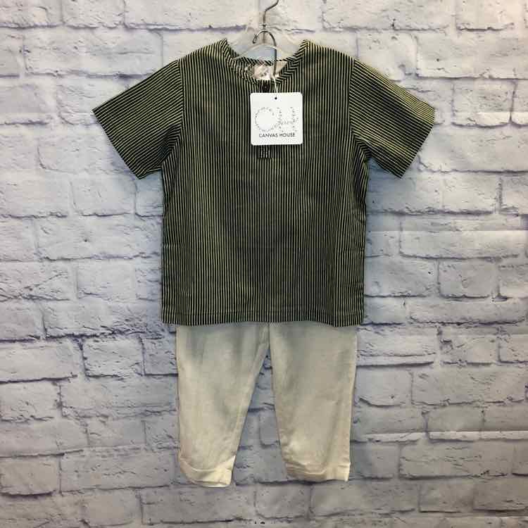 Canvas House Green Size 3T Boys 2 Piece Outfit