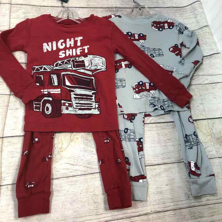 Carters Red Size 4T Boys Pajamas