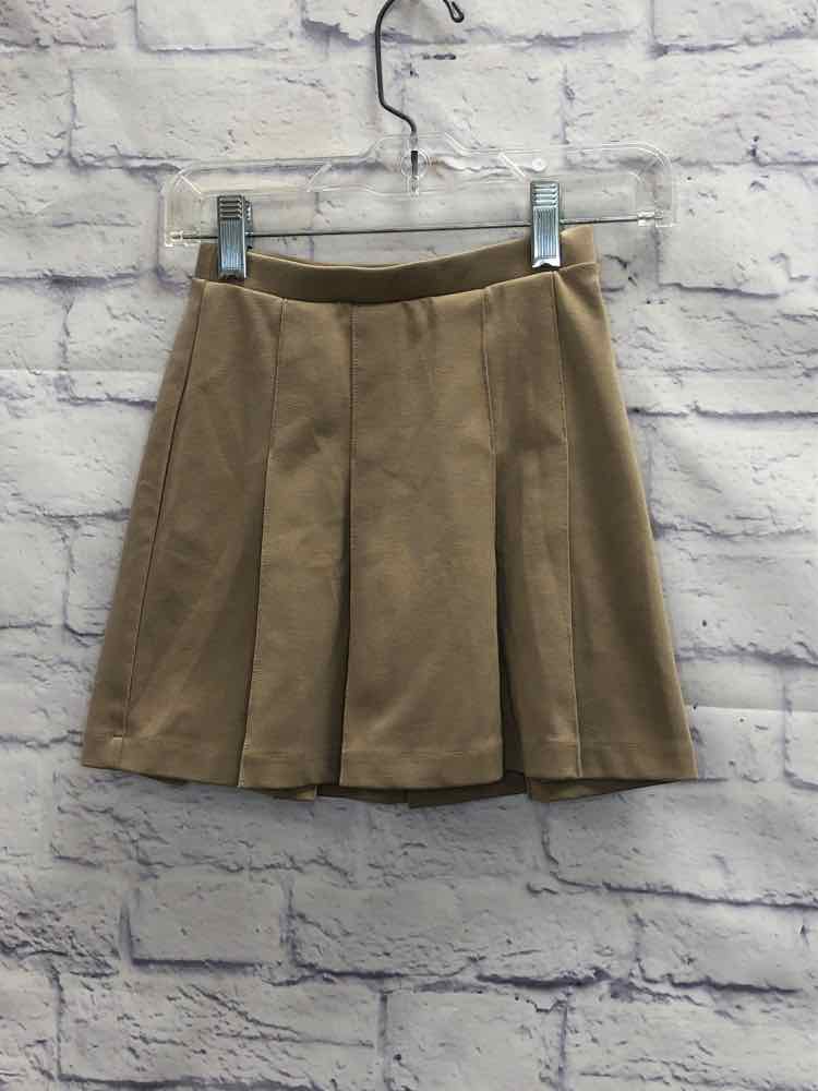 Lands End Tan Size 5 Girls Skirt