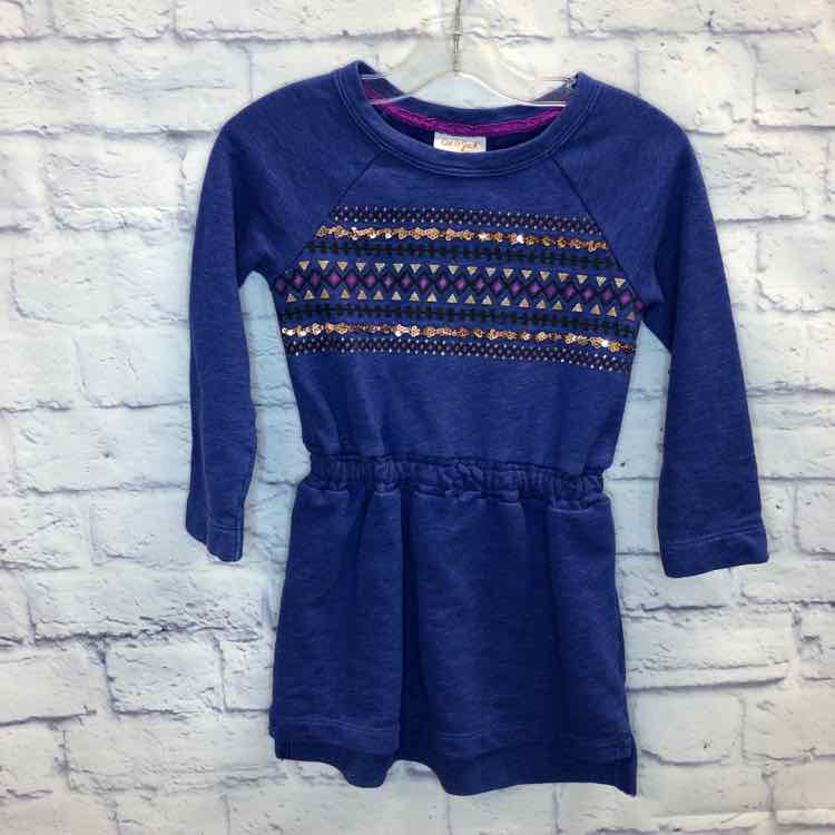Cat & Jack Blue Size 4T Girls Dress