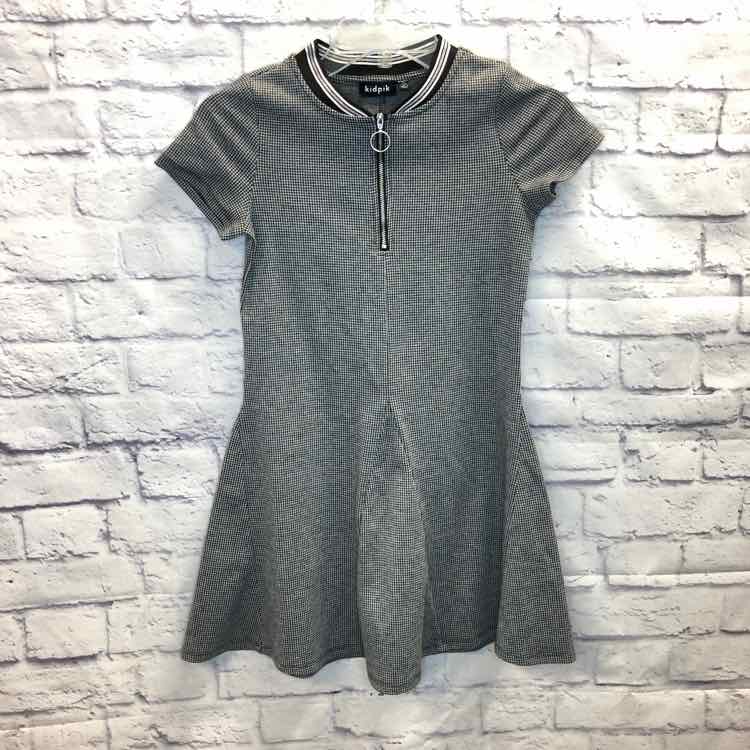 Kidpik Black & White Size 12 Girls Dress