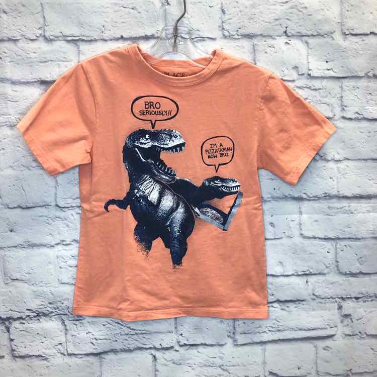 Childrens Place Orange Size 5 Boys Short Sleeve Shirt