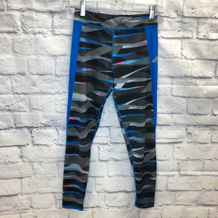Adidas Blue Size 10 Girls Leggings