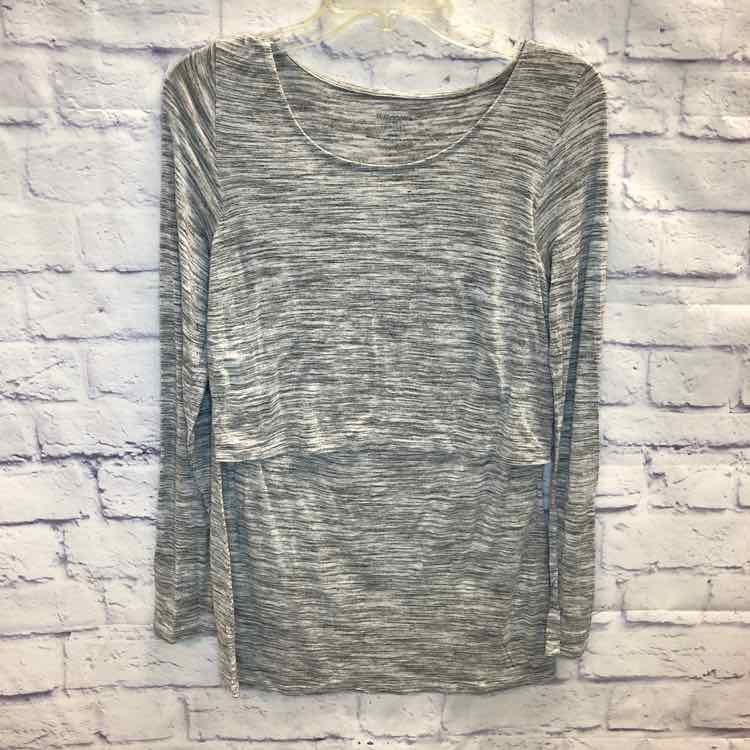 Motherhood Gray Size M Nursing Top