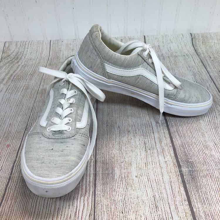 Vans Gray Size 4 Girls Casual Shoes