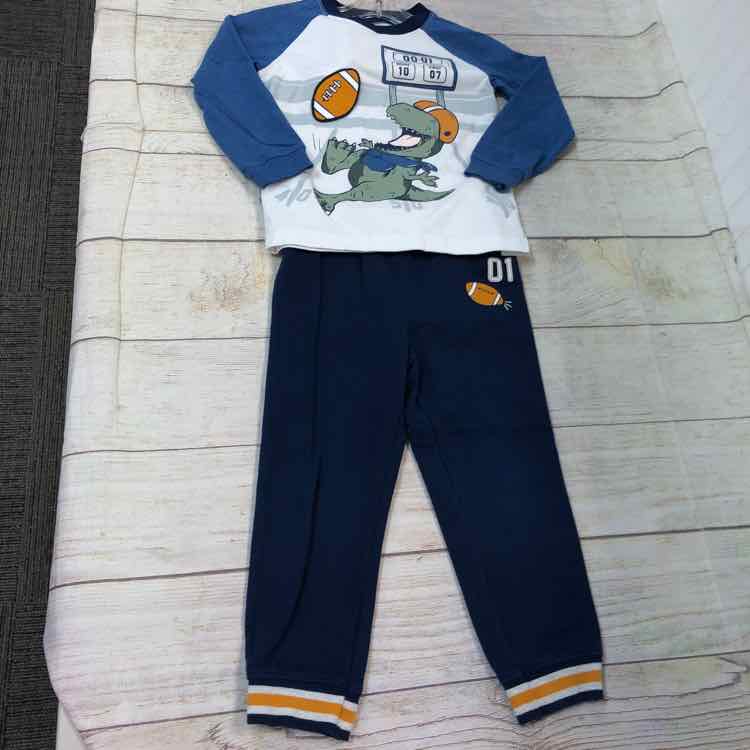 Carters Blue Size 4T Boys 2 Piece Outfit