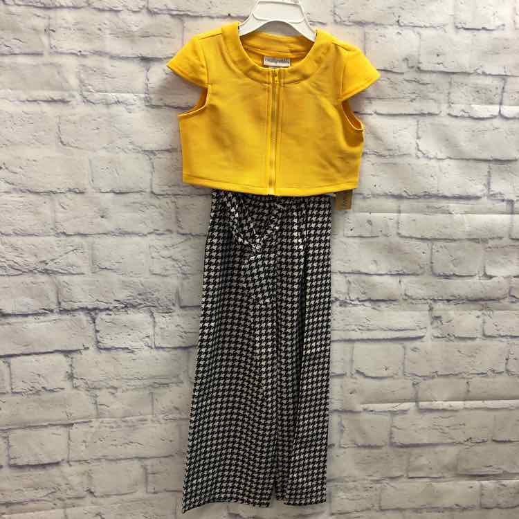 Emily West Yellow Size 4T Girls Jumpsuit