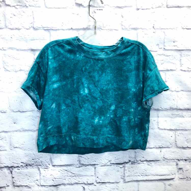 Old Navy Green Size 8 Girls Short Sleeve Shirt