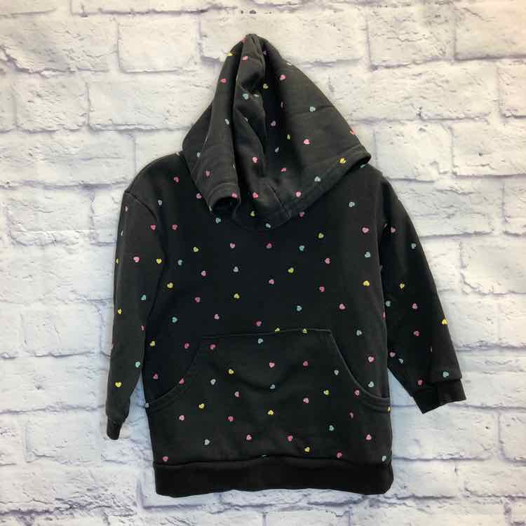 H&M Hearts Size 3T Girls Sweatshirt/Hoodie