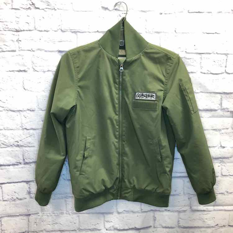 Quiksilver Green Size 10 Boys Coat/Jacket