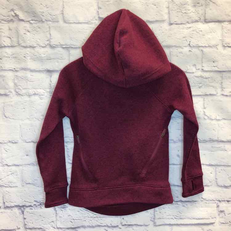 Old Navy Maroon Size 5 Girls Sweatshirt/Hoodie