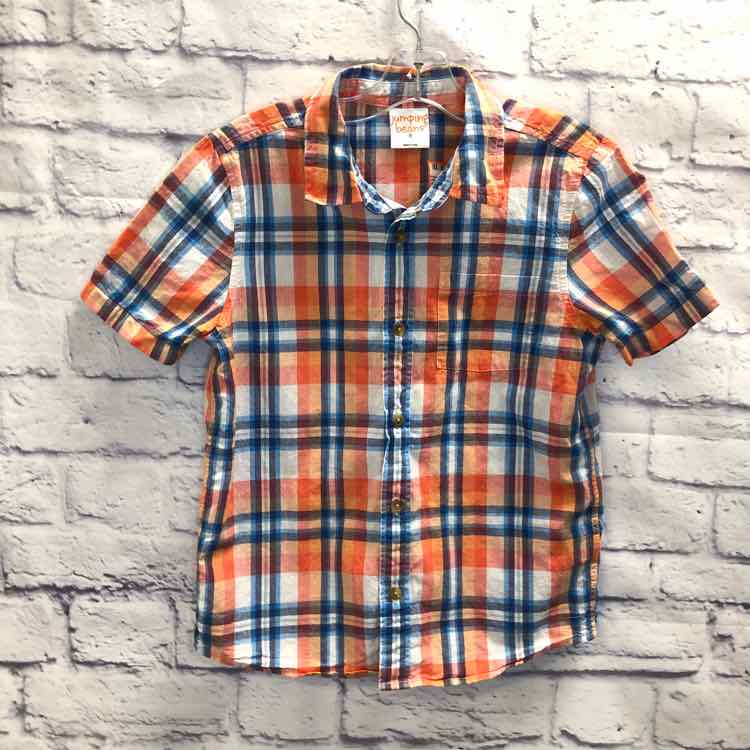 Jumping Beans Plaid Size 8 Boy Polo or Button Down