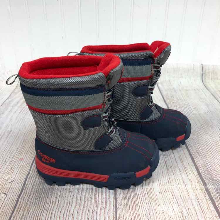 Oshkosh Navy Size 6 Boys Snow Boots