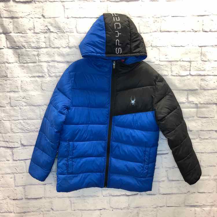 Spyder Blue Size 18 Boys Coat/Jacket