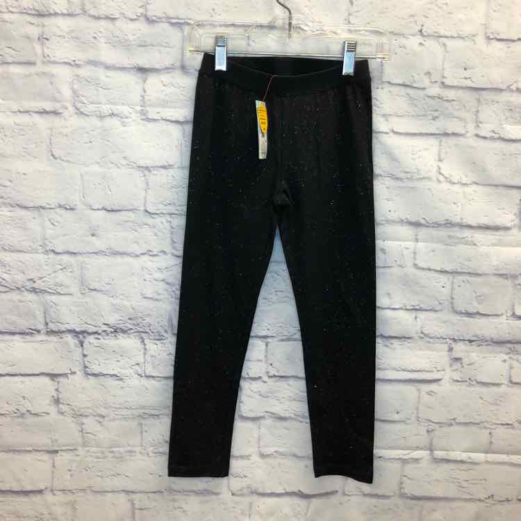 Cat & Jack Black Size 6 Girls Leggings