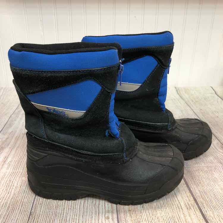 Totes Blue Size 1 Boys Snow Boots