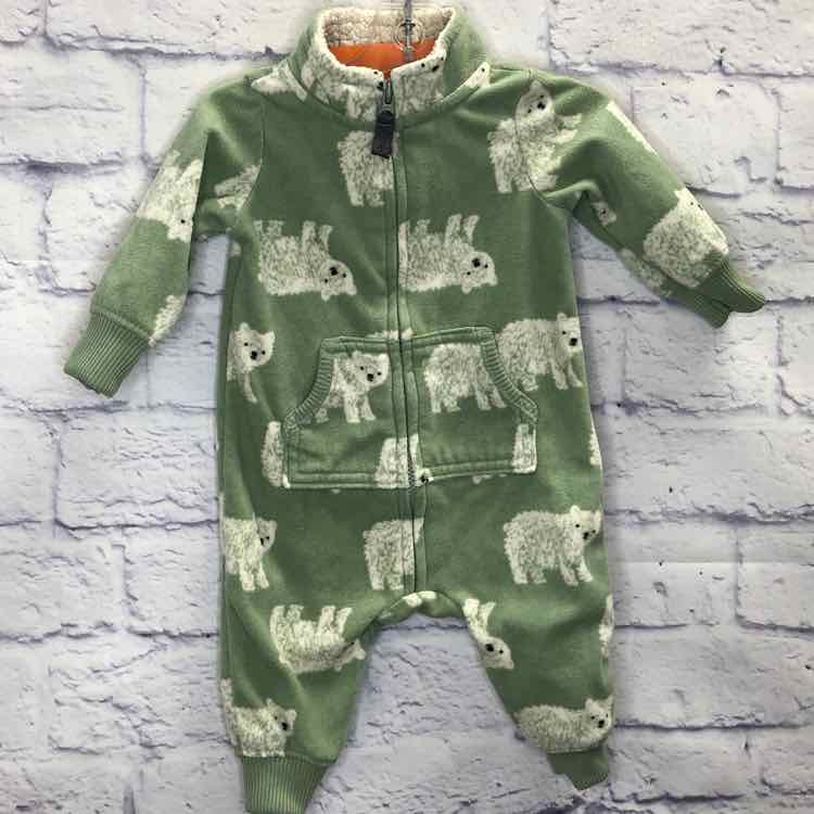 Carters Green Size 3 Months Boys Romper