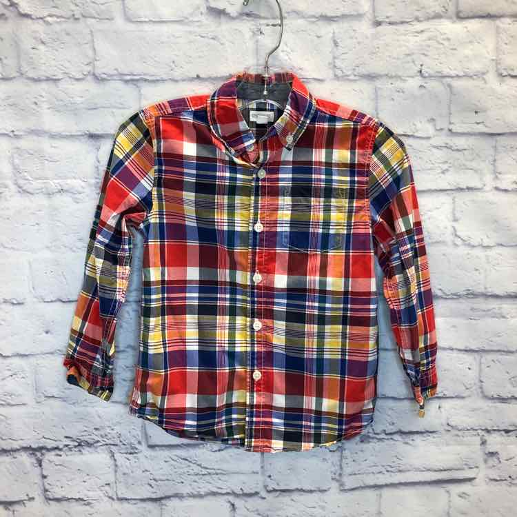 Gymboree Plaid Size 4T Boy Polo or Button Down
