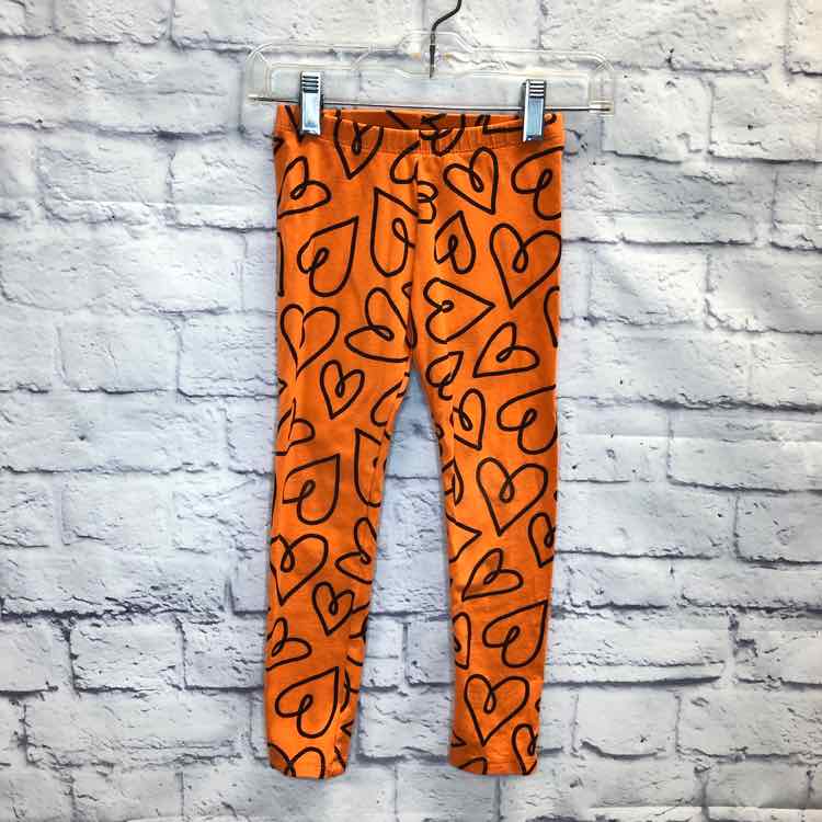 Cat & Jack Orange Size 5 Girls Leggings