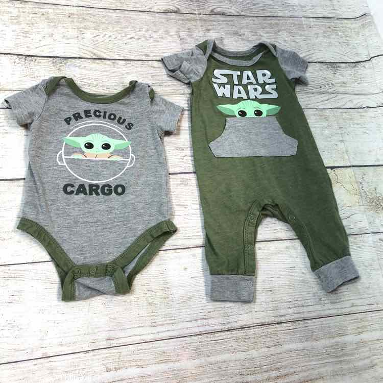Star Wars Green Size 0-3 Months Boys Romper