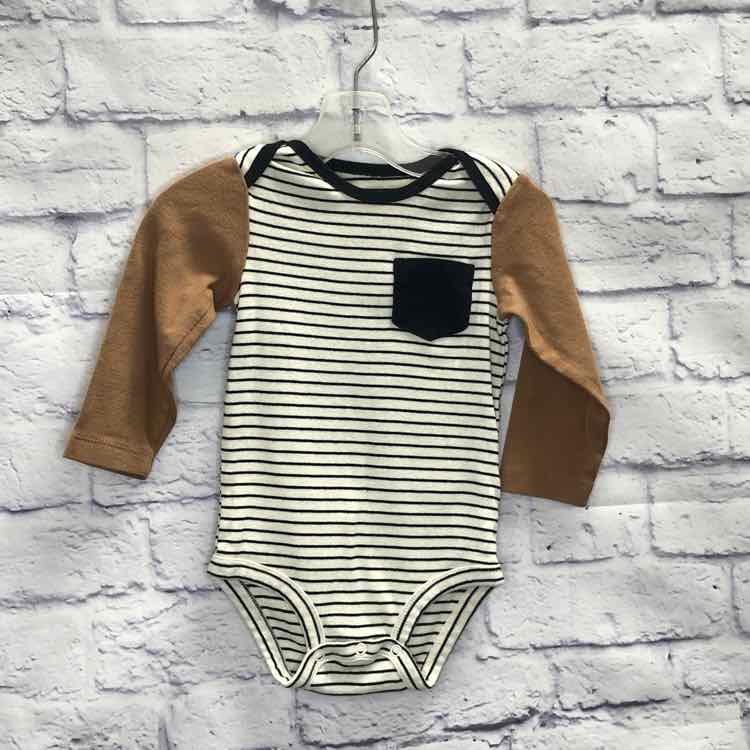 Carters Stripe Size 18 Months Boys Bodysuit