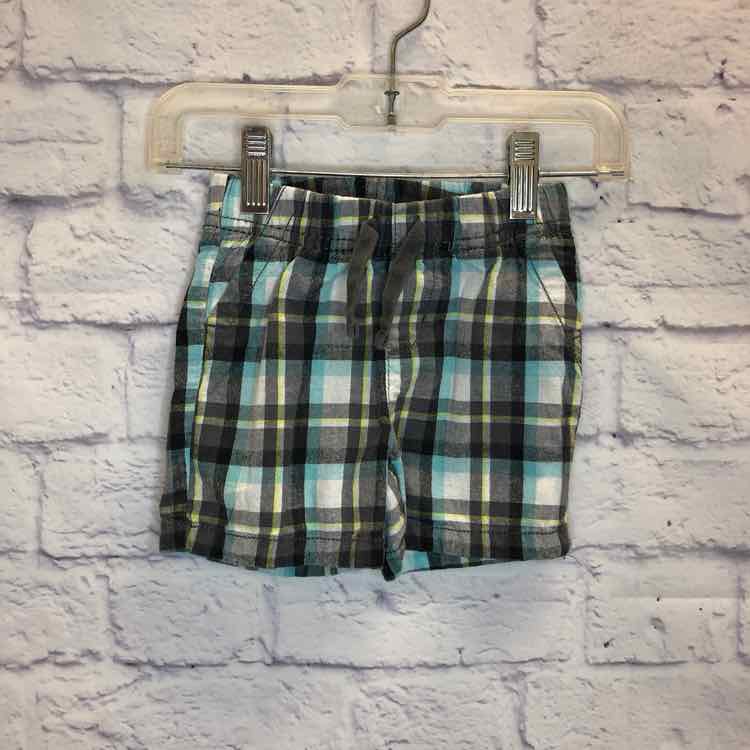 Jumping Beans Plaid Size 12 Months Boys Shorts