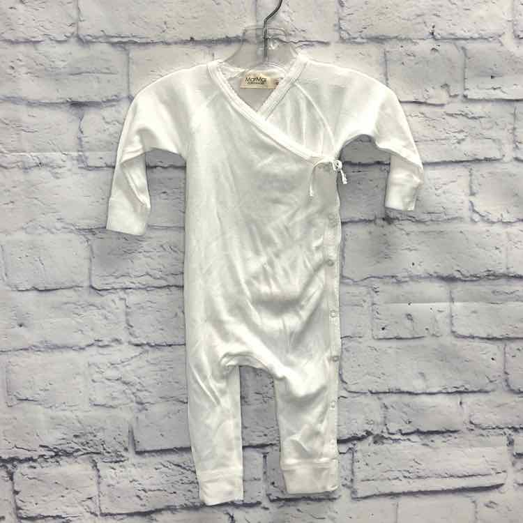 MarMar White Size 6 Months Boys Romper