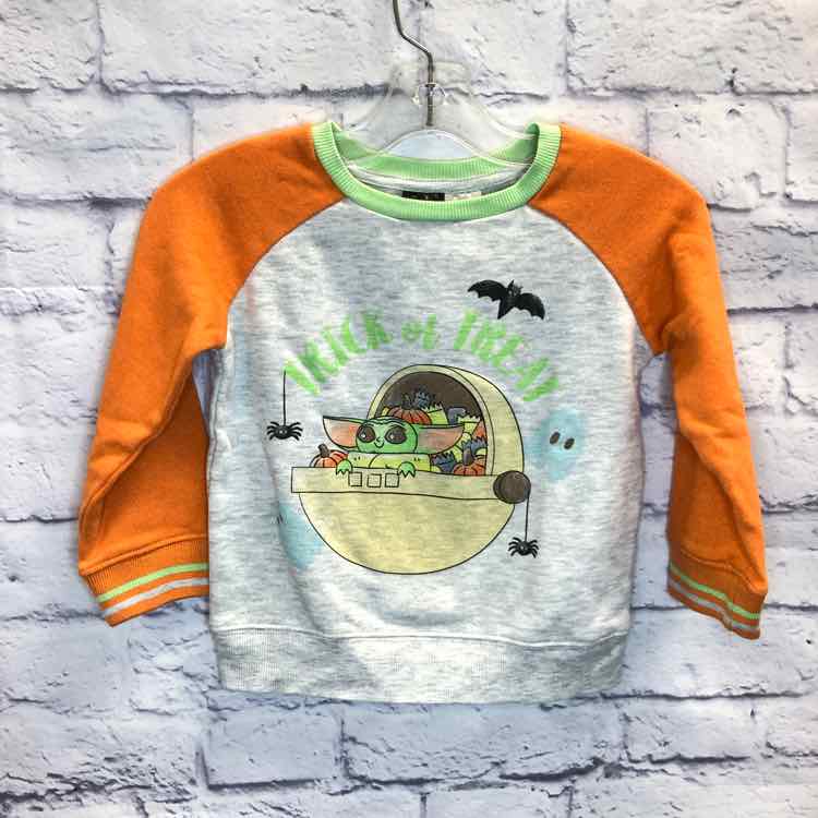Star Wars Orange Size 5 Boys Sweatshirts/Hoodie
