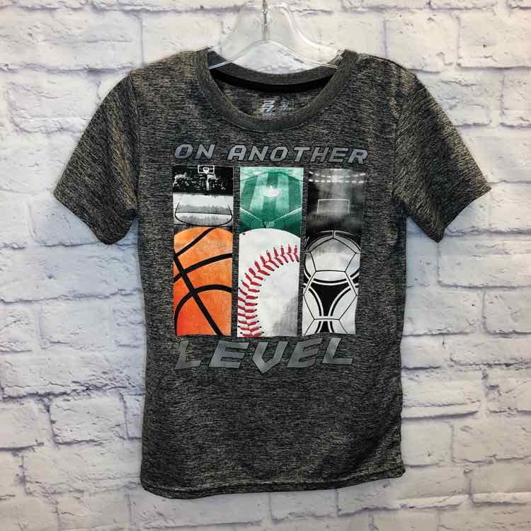 Pro Athlete Gray Size 10 Boys Short Sleeve Shirt