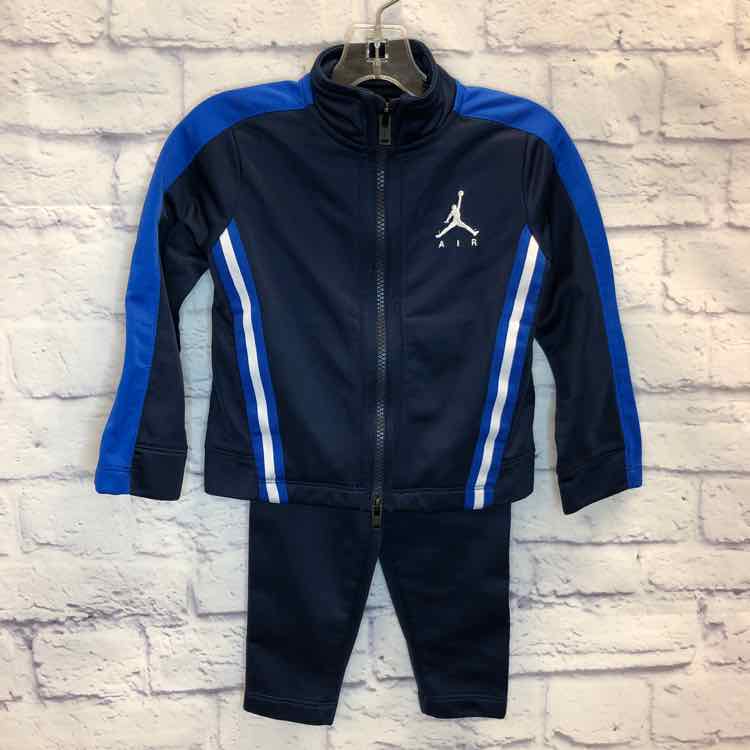 Air Jordan Navy Size 24 Months Boys 2 Piece Outfit