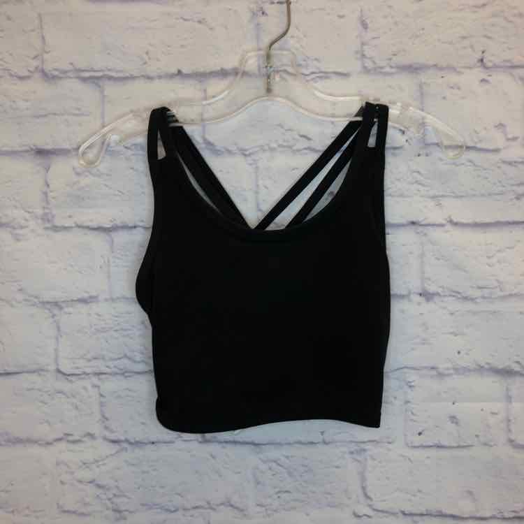 All In Motion Black Size 7 Girls Tank Top