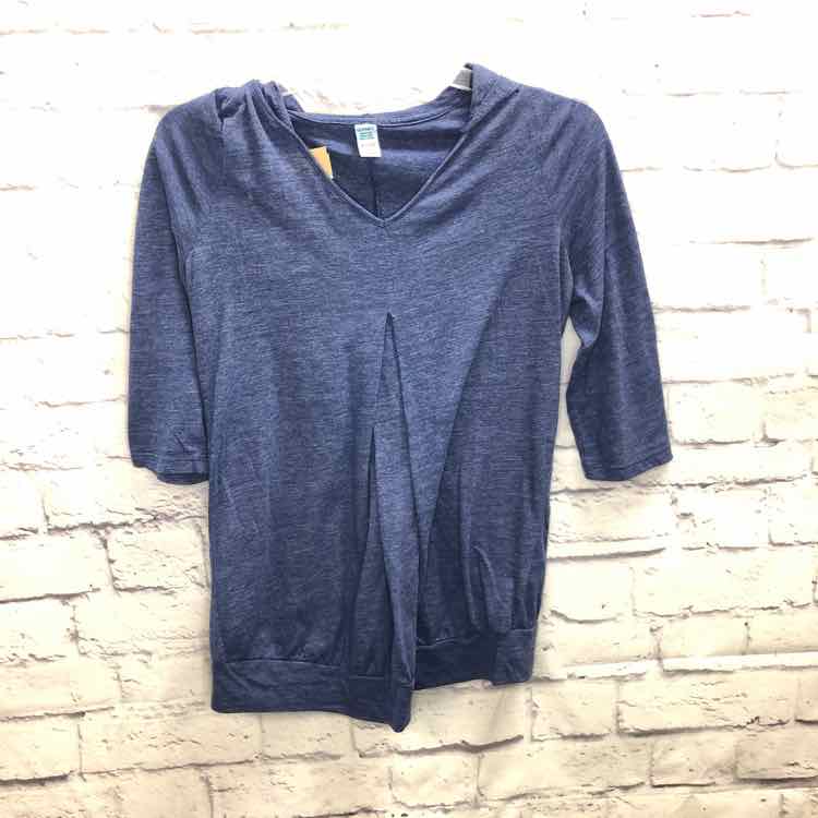 Old Navy Blue Size XS Maternity 3/4 Slv Top