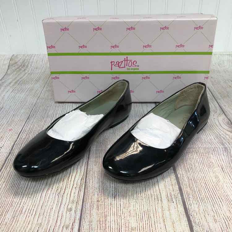 Pazitos Black Size 2 Girls Dress Shoes