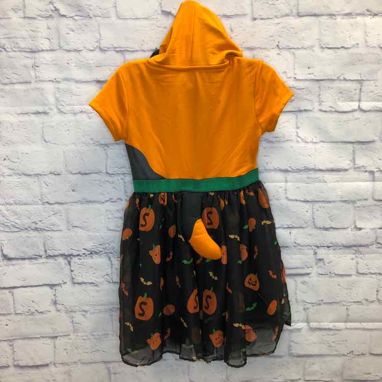 Squishmallows Orange Size 8 Girls Dress
