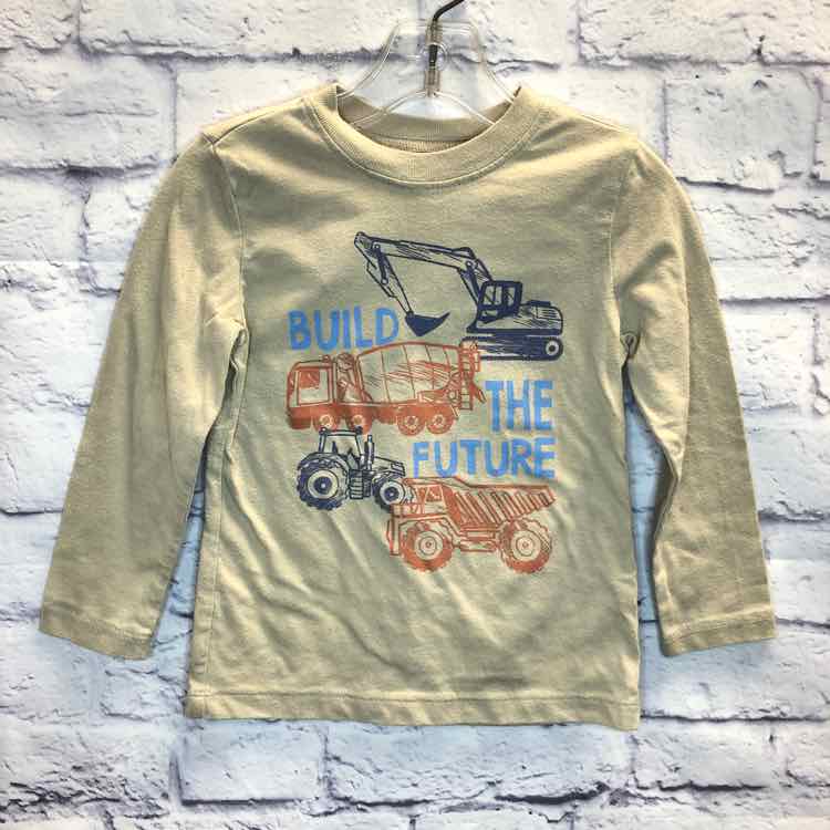 Oshkosh Tan Size 2T Boys Long Sleeve Shirt