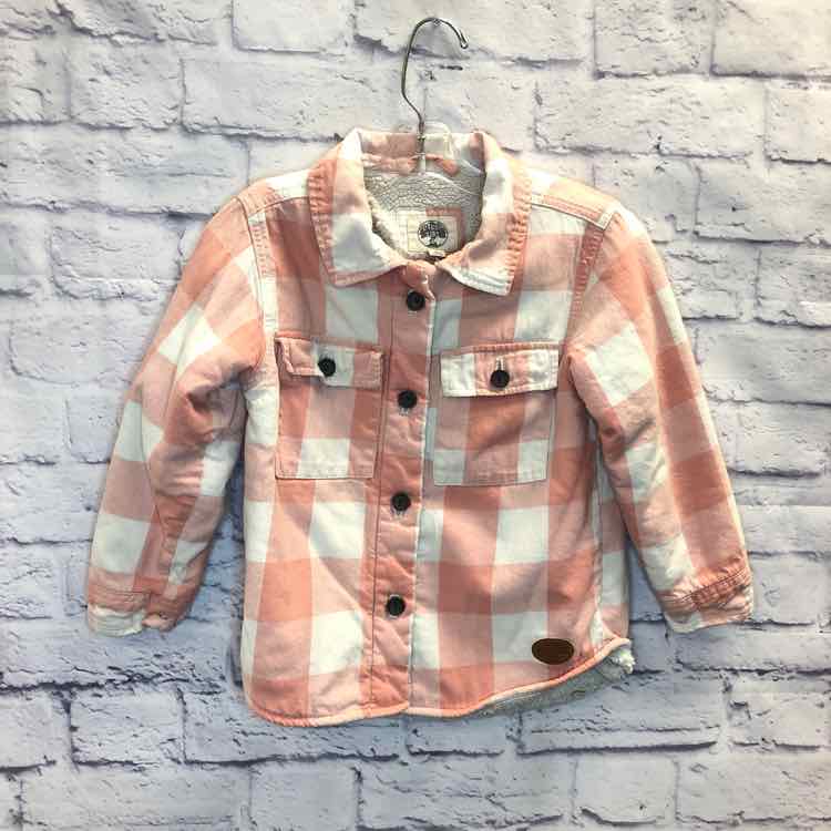 Outdoor Kids Pink Size 6 Girls Shacket